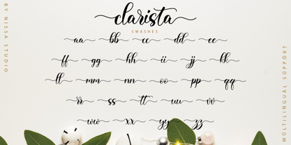 Clarista Font Poster 12