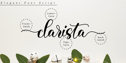 Clarista Font Poster 10
