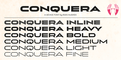 Conquera Font Poster 6