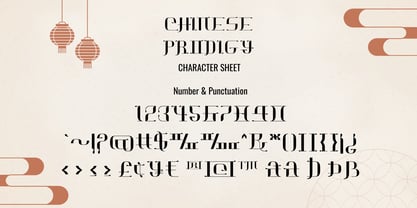 Chinese Prodigy Font Poster 8