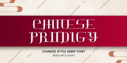 Chinese Prodigy Font Poster 1