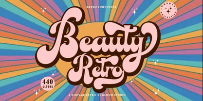 Beauty Retro Font Poster 1