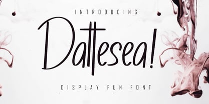 Dattesea Font Poster 1