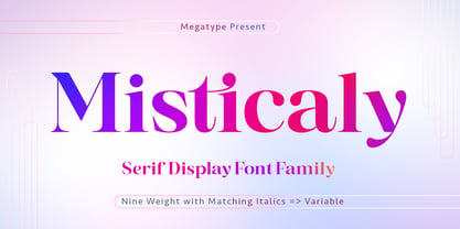 Misticaly Font Poster 1
