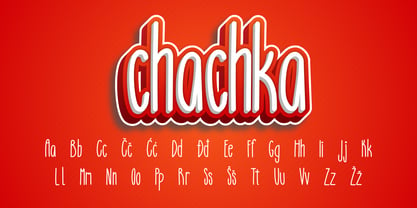 Chachka Font Poster 1