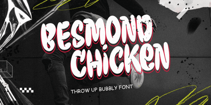 Besmond Chicken Font Poster 1