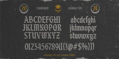 Black Takora Font Poster 6