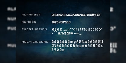 Wantech Font Poster 2