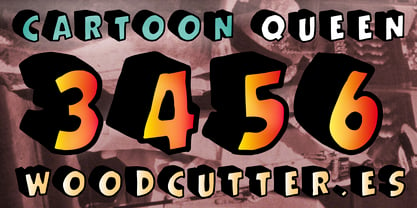 Cartoon Queen Font Poster 6