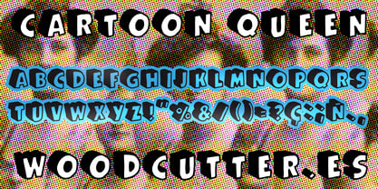 Cartoon Queen Font Poster 4