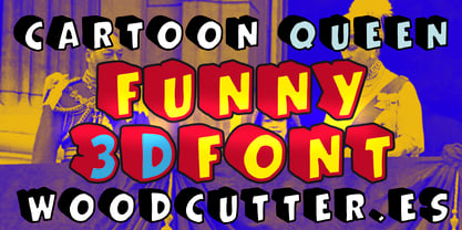 Cartoon Queen Font Poster 1