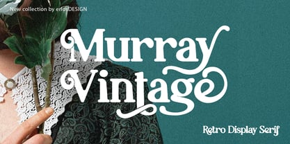 Murray Vintage Font Poster 1