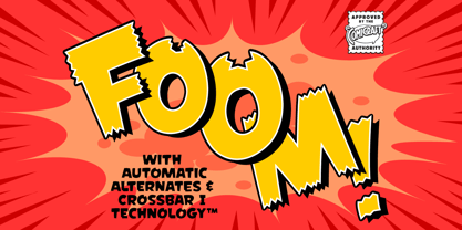 Foom Font Poster 1