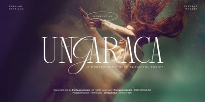 Ungaraca Font Poster 1