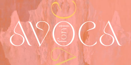 Avoca Font Poster 1