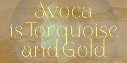 Avoca Fuente Póster 3