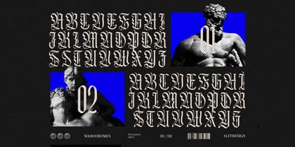 Wahoobomex Font Poster 10