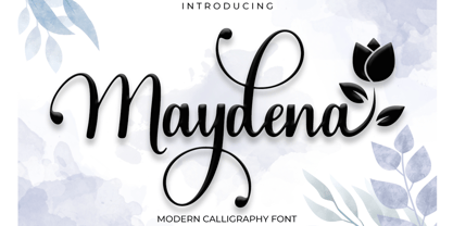 Maydena Font Poster 1