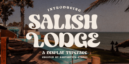 Salish Lodge Font Poster 1