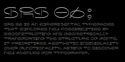 SRS 06 Font Poster 7