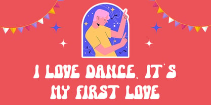 Fancy Dance Font Poster 4