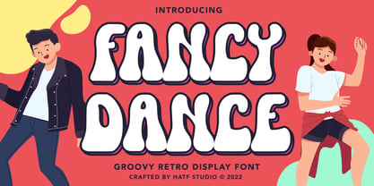Fancy Dance Font Poster 1