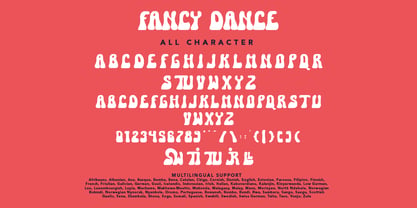 Fancy Dance Font Poster 7