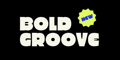 Bold Groove Fuente Póster 1