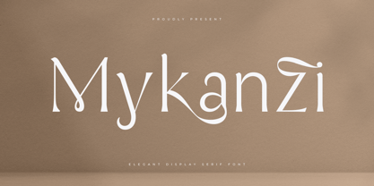Mykanzi Font Poster 1