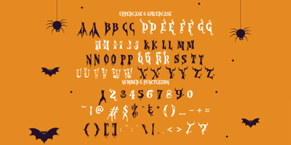 Cursed Gothic Font Poster 11