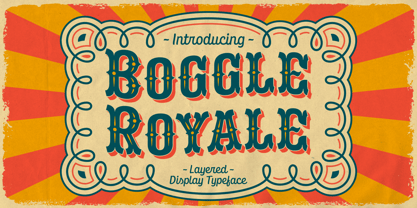 Boggle Royale Font Poster 1