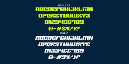 Defen Sport Font Poster 2