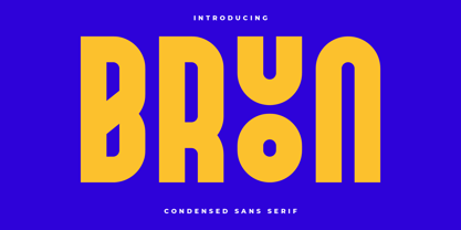 Bruon Font Poster 1