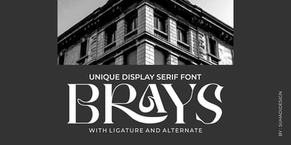 Brays Font Poster 1