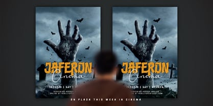 Jaferon Font Poster 7