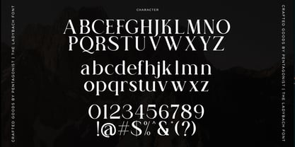 The Ladybach Font Poster 7