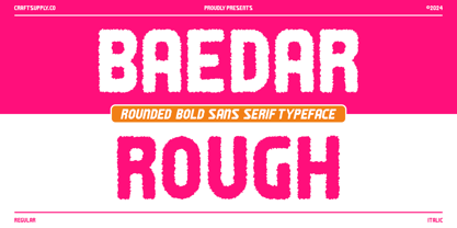 Baedar Rough Fuente Póster 1