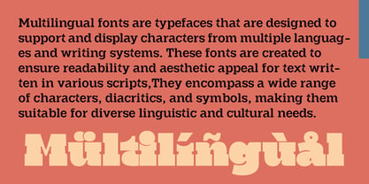 Strong Display Font Poster 5