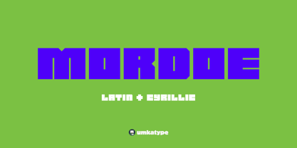 Mordoe Font Poster 11