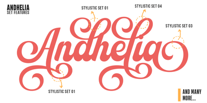 Andhelia Font Poster 11