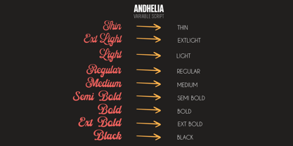 Andhelia Font Poster 8