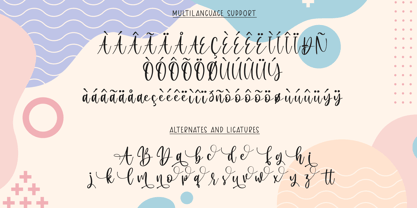 Agirly Font Poster 6