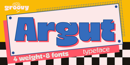 Argut Font Poster 1