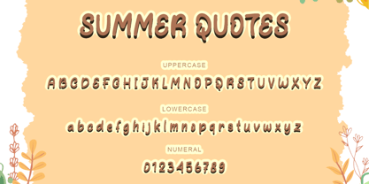 Summer Quotes Font Poster 5