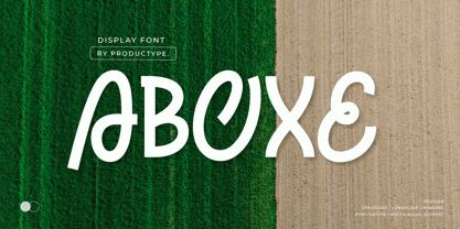 Aboxe Font Poster 1