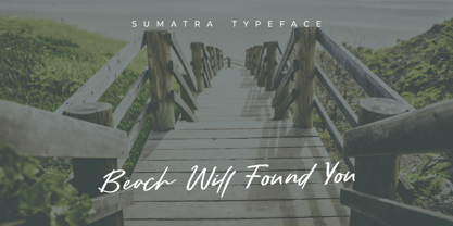 Sumatra Font Poster 7
