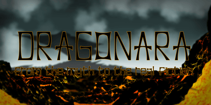 Dragonara Font Poster 1