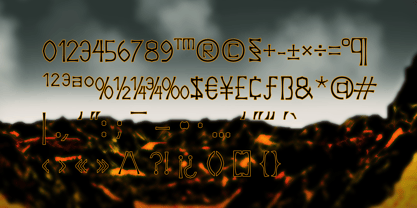 Dragonara Font Poster 4