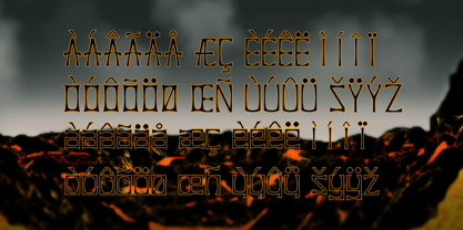 Dragonara Font Poster 5