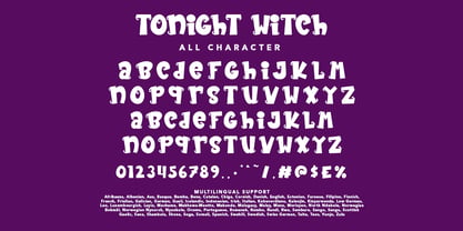 Tonight Witch Font Poster 7